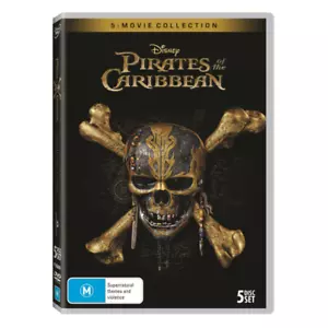 Pirates Of The Caribbean - 1 2 3 4 5 Movie Collection : NEW DVD - Picture 1 of 1