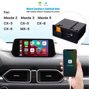 For Mazda Apple CarPlay and Android Car Auto Retrofit Kit 00008FZ34 TK78-66-9U0C - Picture 1 of 9