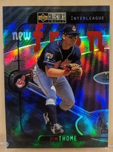 1997 Upper Deck Collector's Choice NEW FRONTIER #NF19 Jim Thome HOF RARE INSERT