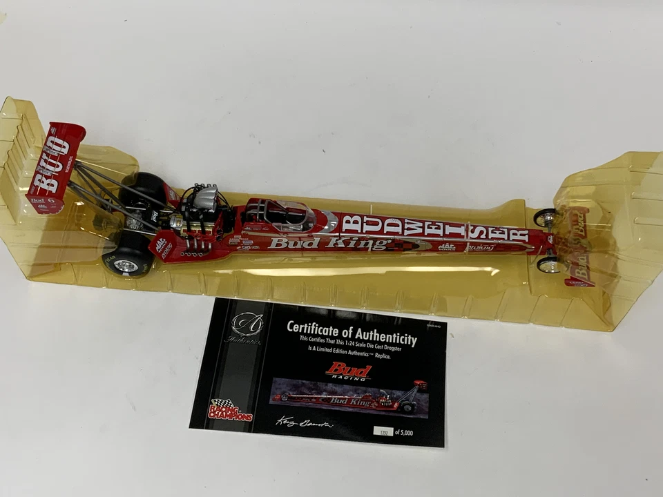 1/24 Gara Champion Nhra Bud King Dragster Kenny Bernstein CS3156 - Immagine 1 di 4