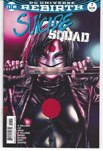 Suicide Squad 7 Lee Bermejo Variant Cover 2016 Series Rebirth - Picture 1 of 1