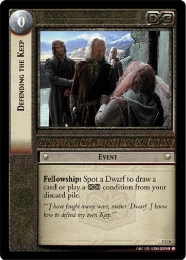 Lord Of The Rings Trading Card Game Battle Of Helm's Deep Common Set Of 40 cards - Image 1 of 1