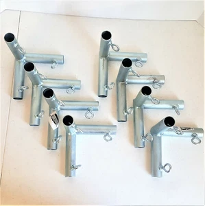 Cabina de jardín (f3a) de 3/4" 8 piezas de toldo de esquina plana de 3 vías - Imagen 1 de 3