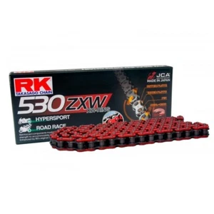 [530ZXW XW-Ring] RK CHAIN 120 LINK (Red) - Picture 1 of 4