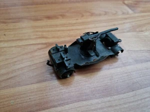 VINTAGE 1940'S DINKY TOYS 161B MILITARY ANTI AIRCRAFT GUN ON TRAILER - Picture 1 of 3