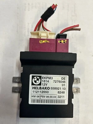 BMW X5 E70 2007-2013 - Módulo de control de bomba de combustible (ekpm3) OEM 16147276046 diésel Foto 1 de 4