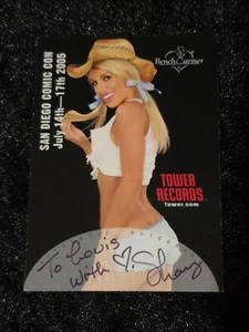 BenchWarmer 2005 San Diego Comic Con Tower Excl Shay Lyn Authentic Autograph #4 - Picture 1 of 2