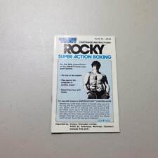 Rocky Colecovision (Instruction) *Anglais/English
