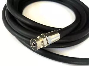 TUBO ARIA COMPRESSA FLESSIBILE PER COMPRESSORE 20 BAR CON ATTACCHI A BAIONETTA - Foto 1 di 3