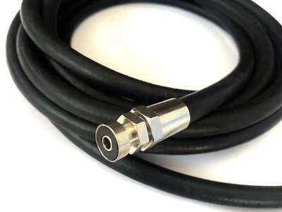 TUBO ARIA COMPRESSA FLESSIBILE PER COMPRESSORE 20 BAR CON ATTACCHI A BAIONETTA - Immagine 1 di 3