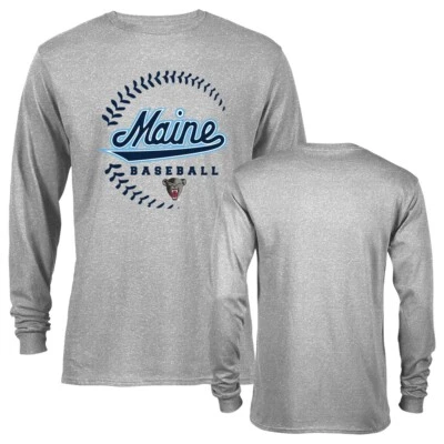 University of Maine Black Bears Baseball Seams Long Sleeve T-Shirt - Image 1 of 4