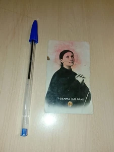 SANTINO S.GEMMA GALGANI CON  MICRO RELIQUIA - Picture 1 of 2