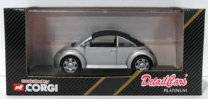 Detail Cars 1/43 Scale Diecast ART266 - 1994 Volkswagen Concept 1 S.Top - Silver - Imagen 1 de 1