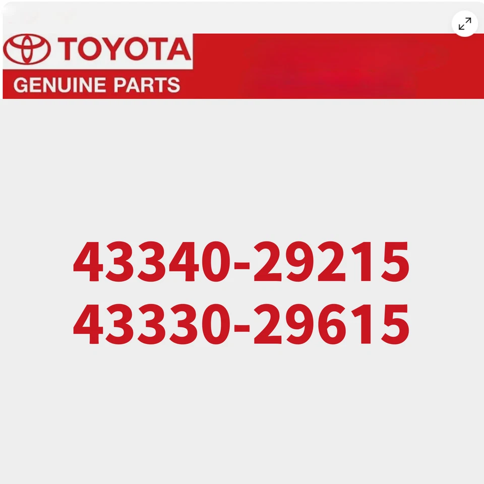 TOYOTA LEXUS OEM JOINT ASSY LOWER BALL FRONT RH & LH SET For RX300/330/350/400h Foto 1 de 1