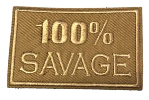 Patch Sew On Take Off Embroidered Clothing Hats Jackets Coat Sign Message A340 - Picture 1 of 4