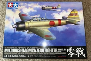 Tamiya Mitsubishi A6M2b Zero Fighter Model 21 Zeke Kit 1/32 Scale Item 60317 - Picture 1 of 12
