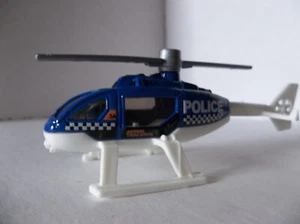 Streichholzschachtel Rettungshubschrauber Polizei Druckgusshubschrauber - Bild 1 von 1