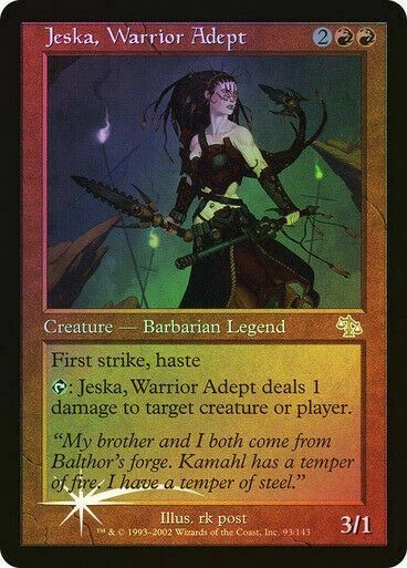 FOIL Jeska, Warrior Adept ~ Judgment [ Excellent ] [ Magic MTG ] - Image 1 of 1