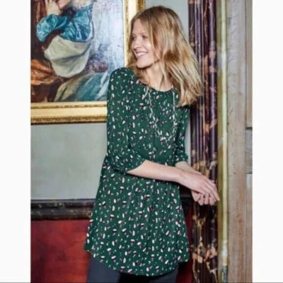 BODEN Aurelia Tunic Green Heathland W0003 SIZE UK 12L   D14 - Image 1 of 4