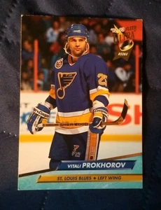 1992-93 Ultra #397 Vitali Prokhorov Rookie - St. Louis Blues - Picture 1 of 2