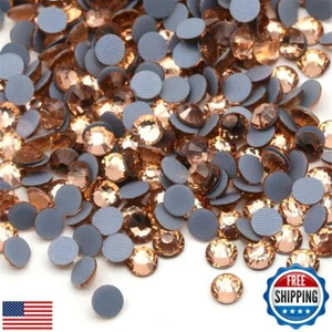 Hotfix Rhinestones Flatback Glass Rhinestone 3000PCS SS10 2.7-2.9MM Round Gem - Picture 1 of 5