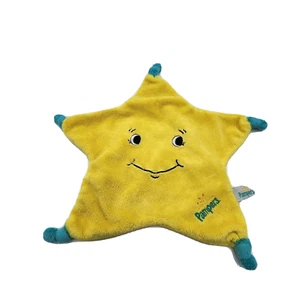 Pampers Yellow Star Baby Sicherheitsdecke Lovey Bettdecke UK - Bild 1 von 4