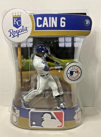 Imports Dragon Figures MLB Player Replica Kansas City Royals Lorenzo Cain Sealed Cover