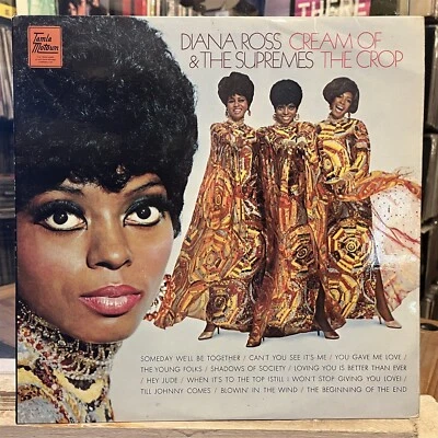 [SOUL]~EXC LP~The SUPREMES~DIANA ROSS And~Cream Of The Crop~[1969~TAMLA]~UK impo - Image 1 of 4