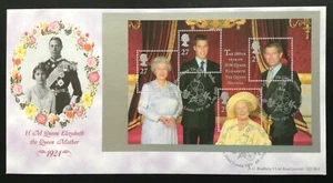 Bradbury 2000 Queen Mother Prestige Booklet Pane on First Day Cover, London SW1 - Picture 1 of 2