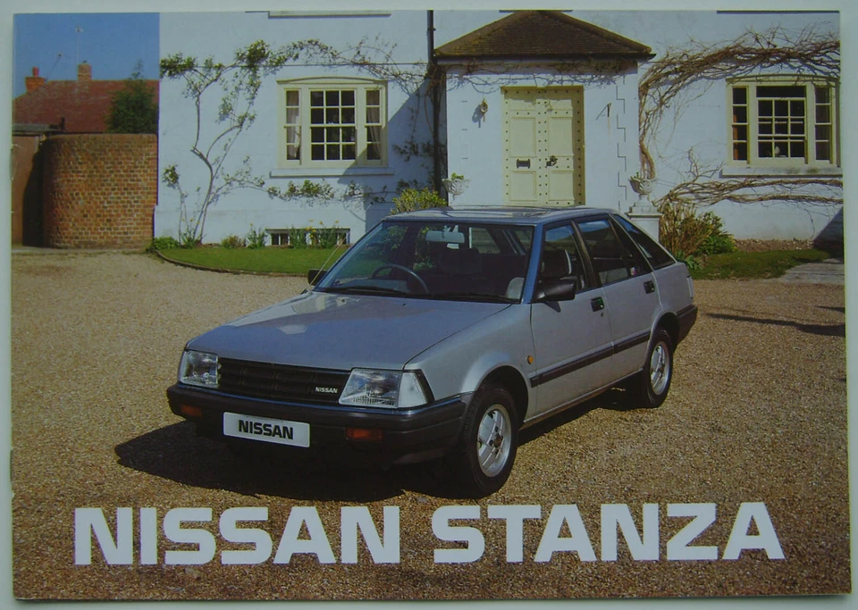 Nissan Stanza Original UK Brochure 1984 July - Image 1 of 1