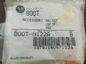 Tapa de luz ámbar para piloto pequeño ALLLEN BRADLEY 800T N122A - Imagen 1 de 2