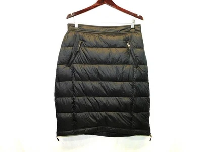 Falda de nieve acolchada negra Adventure talla L aislada cremallera lateral rodilla invierno Lg Foto 1 de 4