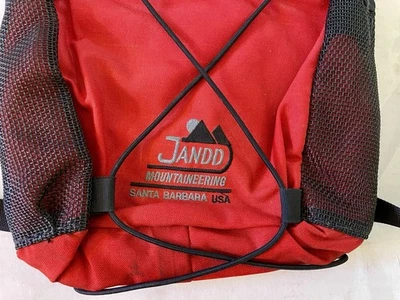 JANDD MOUNTAINEERING Santa Barbara Hydration Pack Backpack Red NO BLADDER - Image 1 of 4