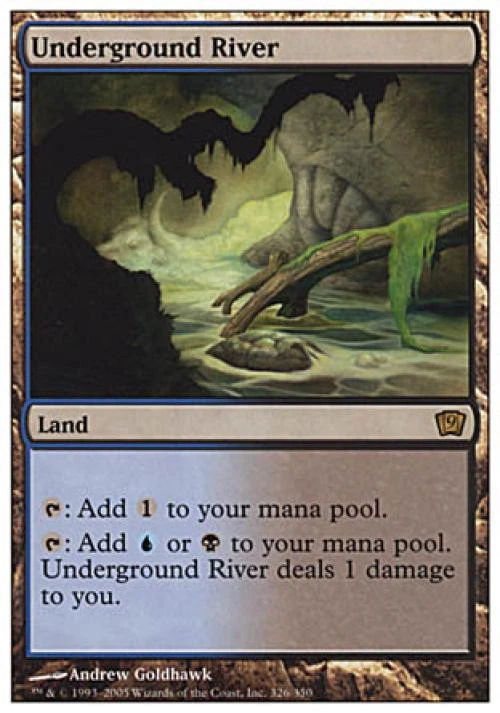 MTG English Underground River NM Foil 9th Edition - Image 1 of 1