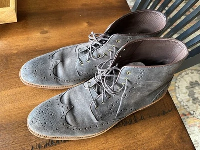 Botas masculinas Gordon Rush ponta de asa tamanho 12 - Imagem 1 de 4