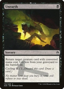 1x Unearth - NM - Modern Masters Set - SPARROW MAGIC mtg - Picture 1 of 1