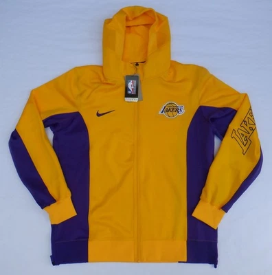 Sudadera con capucha amarilla Nike para hombre L Los Angeles Lakers Therma Flex DX9311-728 Foto 1 de 4