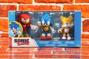 Sonic The Hedgehog Classic Heroes Collection Action Figure Set 3-Pack - Picture 1 of 6