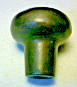 Schaub Mountain Collection T2A-16 runder Zugknopf 772 Zoll italienisches Nickel ~ Lot 2 - Bild 1 von 3