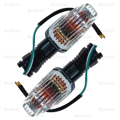 Front/Rear Signal Turn Light Indicator Lamp For 250R ZX-6R KLR650 KAWASAKI NINJA Foto 1 de 4
