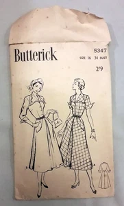 Butterick 5347 Vintage Sewing Pattern. Dress - Picture 1 of 7