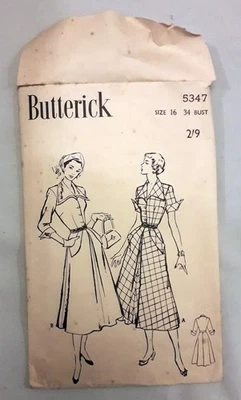 Butterick 5347 Vintage Sewing Pattern. Dress - Image 1 of 4