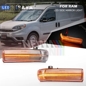 Sequential LED Side Mirror Turn Signal Light For 2015-2022 Ram Promaster City - Picture 1 of 11