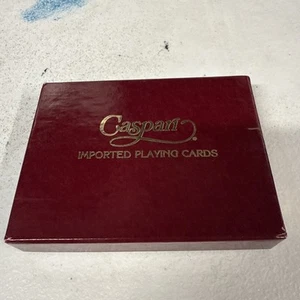 Juego de cartas de juego de cartas florales Caspari de colección sellado Bélgica NUEVO - Imagen 1 de 6
