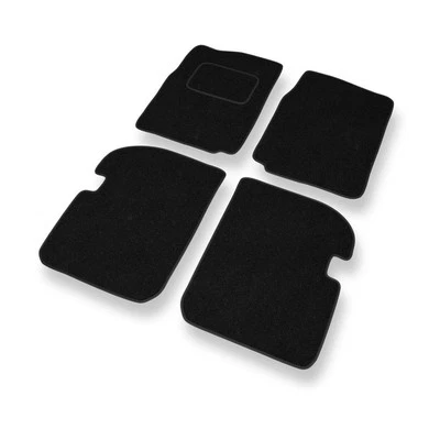 Tapis de sol en feutre pour Suzuki Vitara I Cabriolet, SUV (1988-1997) Noir - Photo 1/3