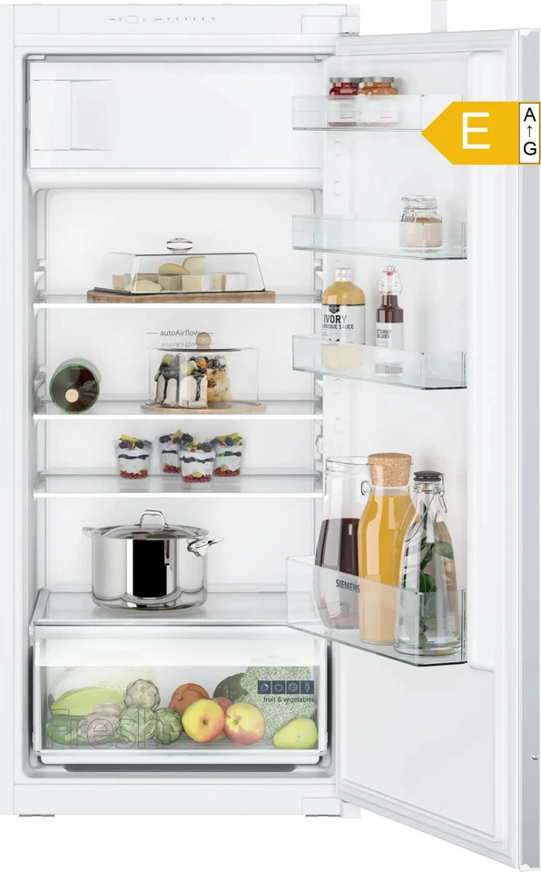 Siemens iQ100 KI42LNSE0 187L Einbaukühlschrank - Weiß