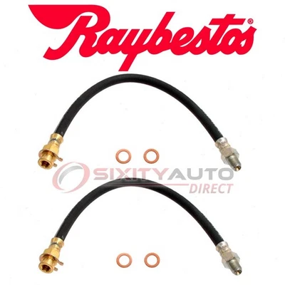 2 pc Raybestos Rear Brake Hydraulic Hose for 1962-1964 Dodge 880 5.9L 6.3L sn Foto 1 de 4