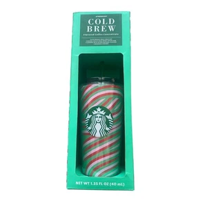 NWT Starbucks Cold Brew Double Walled Cold Cup 3 reusable Straws 2024 - Picture 1 of 2