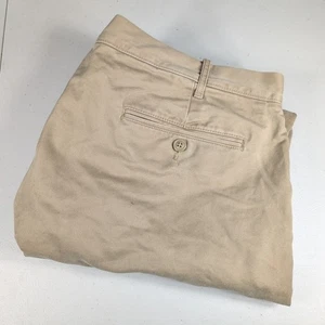 J. Crew Pants Mens Size 36x28 Tan Broken In Chinos Flat Front Pants - Picture 1 of 8