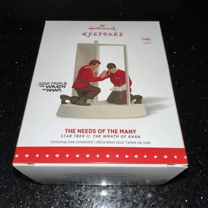 Star Trek Movies Hallmark Ornament The Needs of the Many 2015 Wrath of Khan - Bild 1 von 19